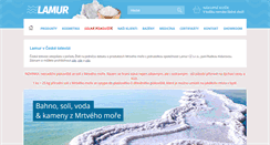 Desktop Screenshot of lamur.cz